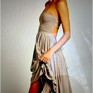 R. Vivimos women’s summer boho sexy backless long dress xl